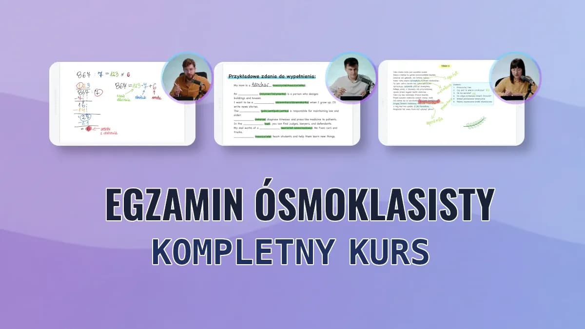 Kurs Ósmoklasisty 2025/2026