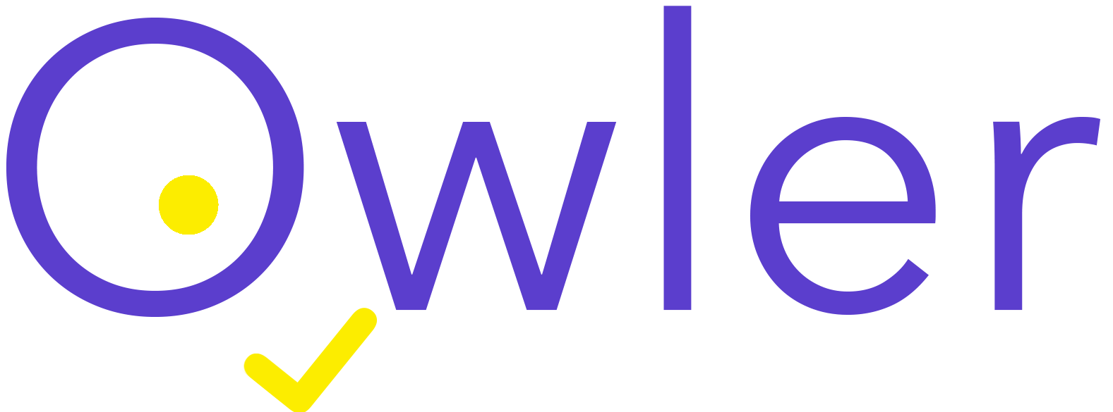 owler logo fiolet